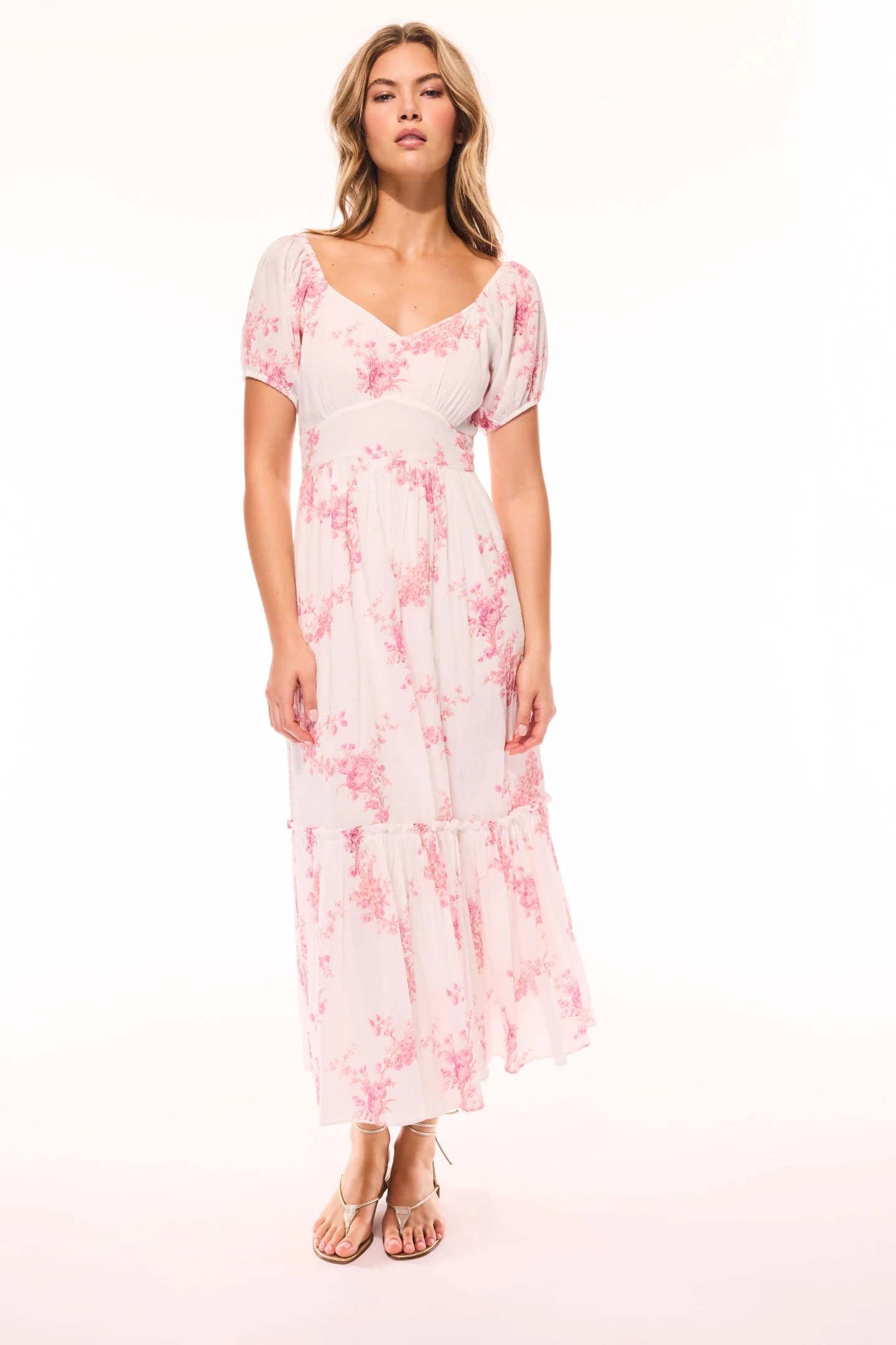 Vestido Midi de Algodão Reciclado Angie
