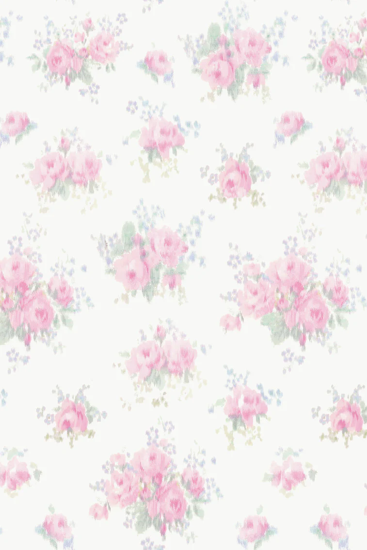 Papel de Parede Padrão Breezy Ikat Rose