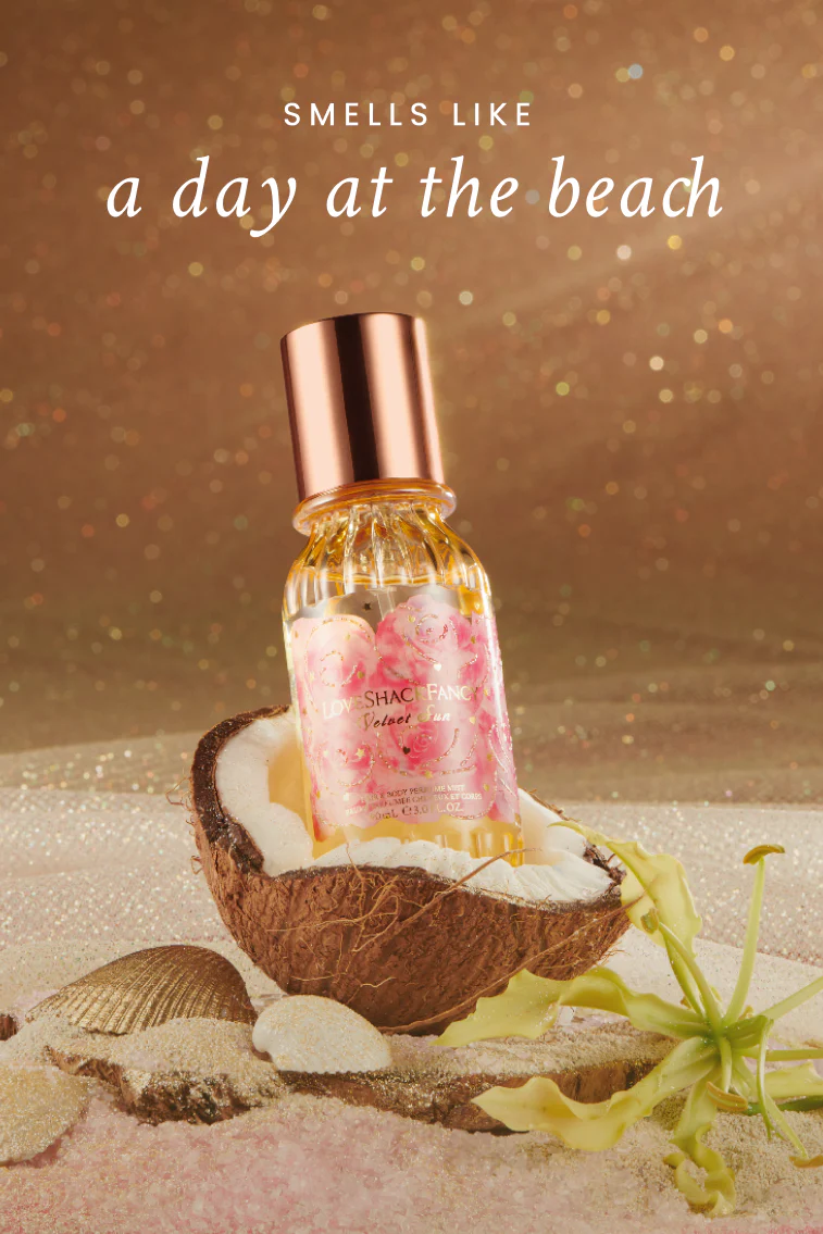 Mini Veludo Sun Hair & Body Mist com Água de Coco