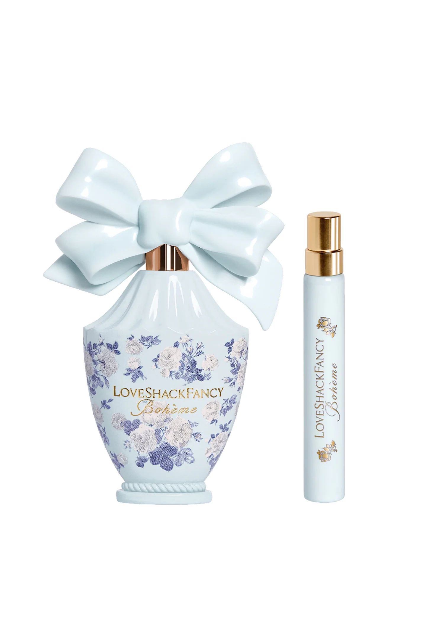 Conjunto de Perfume Bohème com Spray de Tamanho Completo e Viagem