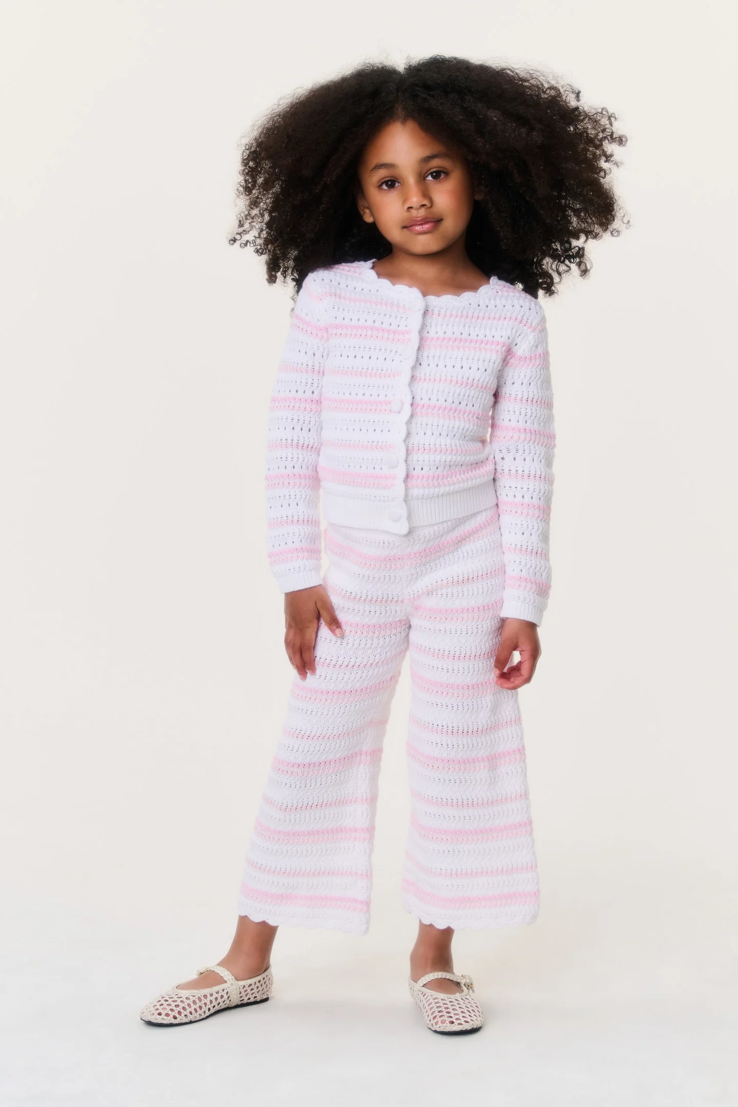 Calças de Croché Fawna para Meninas Pequenas