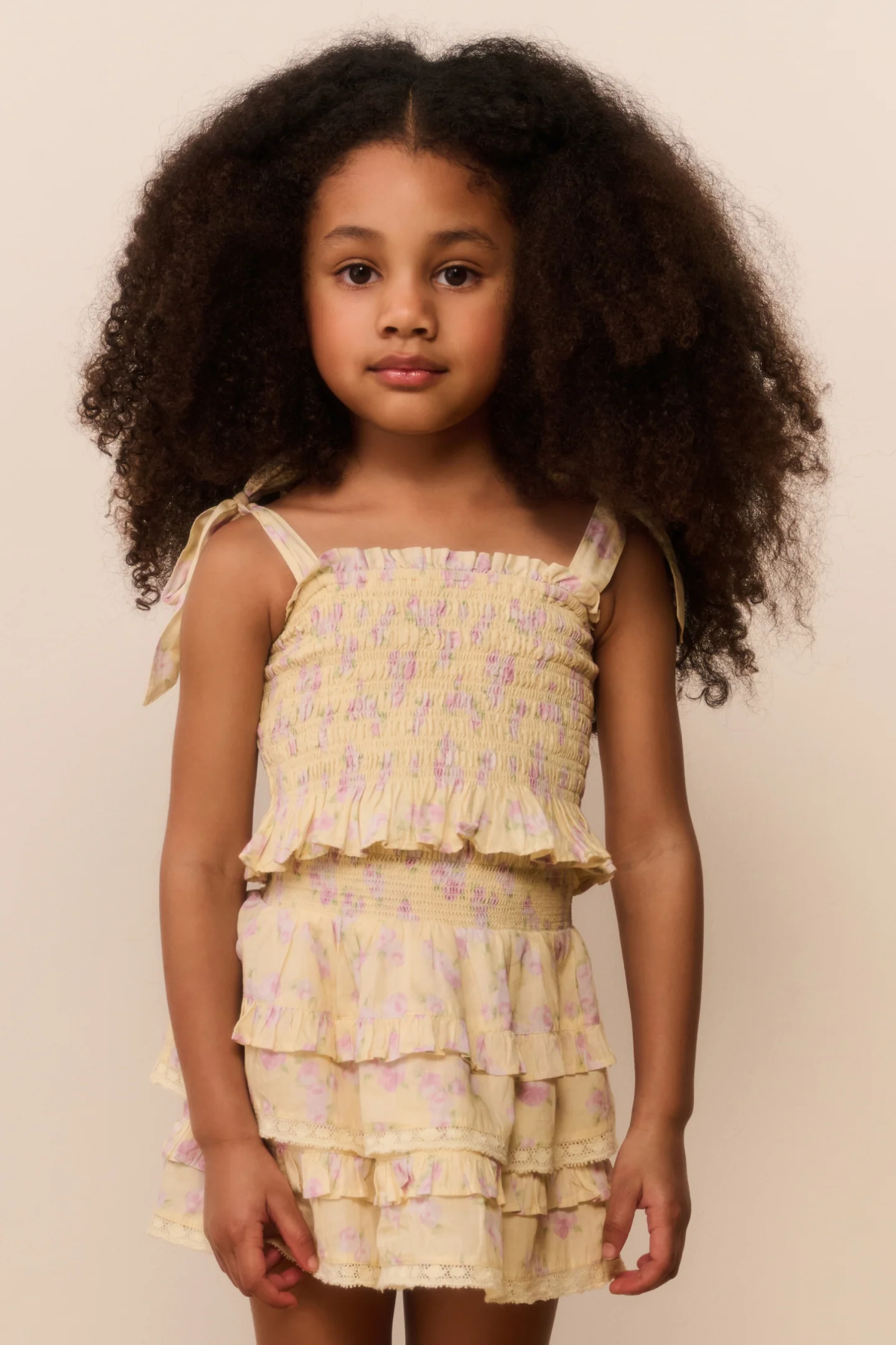Top Floral Florido Merrinelle para Meninas Pequenas