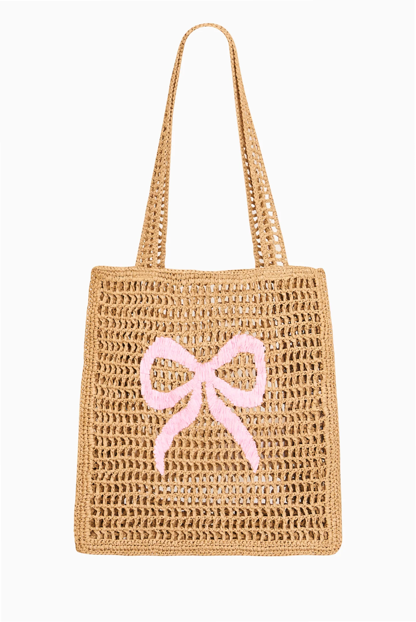 Bolsa de Praia com Laço de Palha
