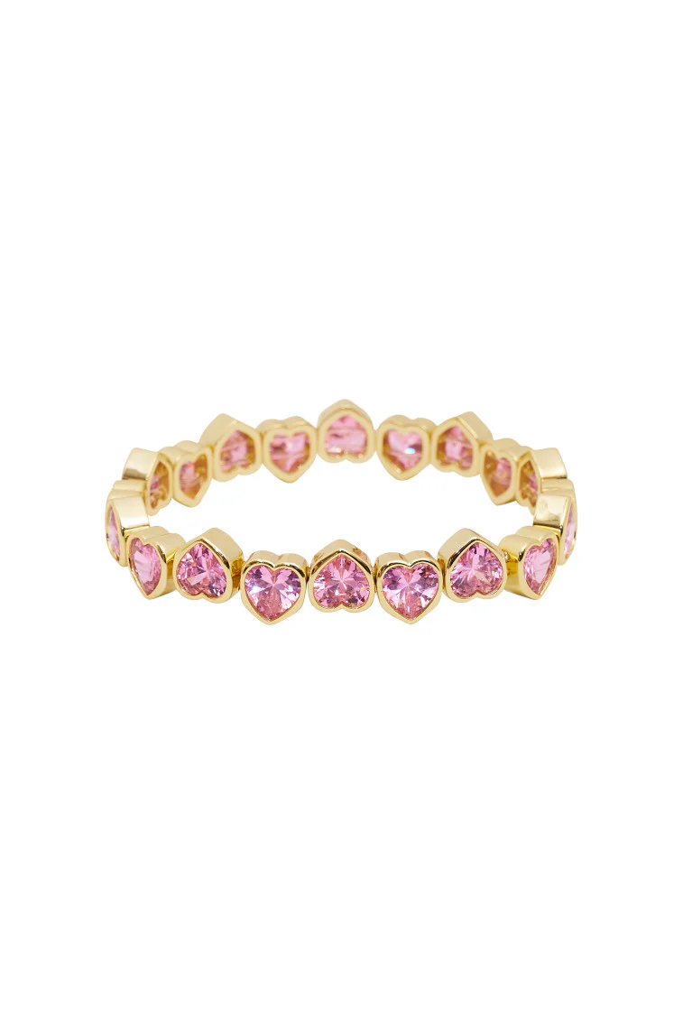 Pulseira Elástica Grande Coração Erin Wachs
