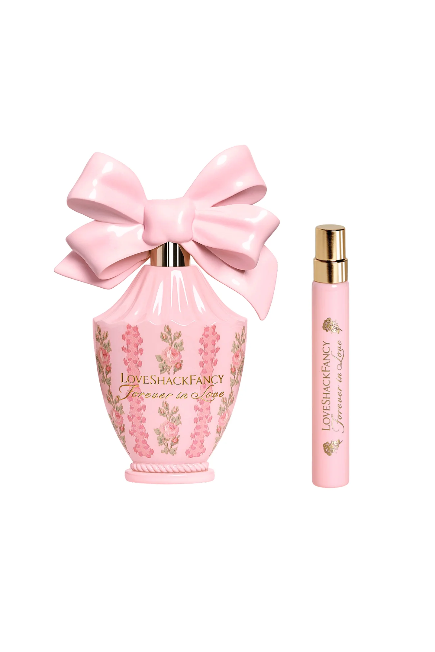 Conjunto de Perfume Forever In Love com Tamanho Completo e Spray de Viagem