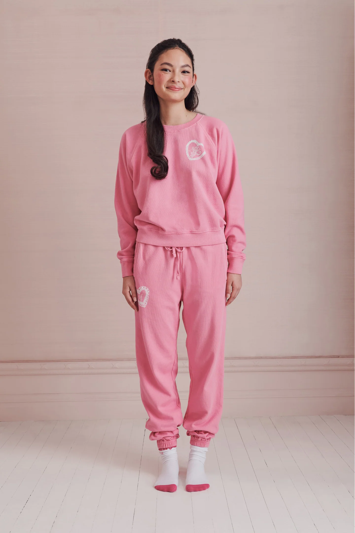LoveShackFancy x Roller Rabbit Jogger Clássico Vintage