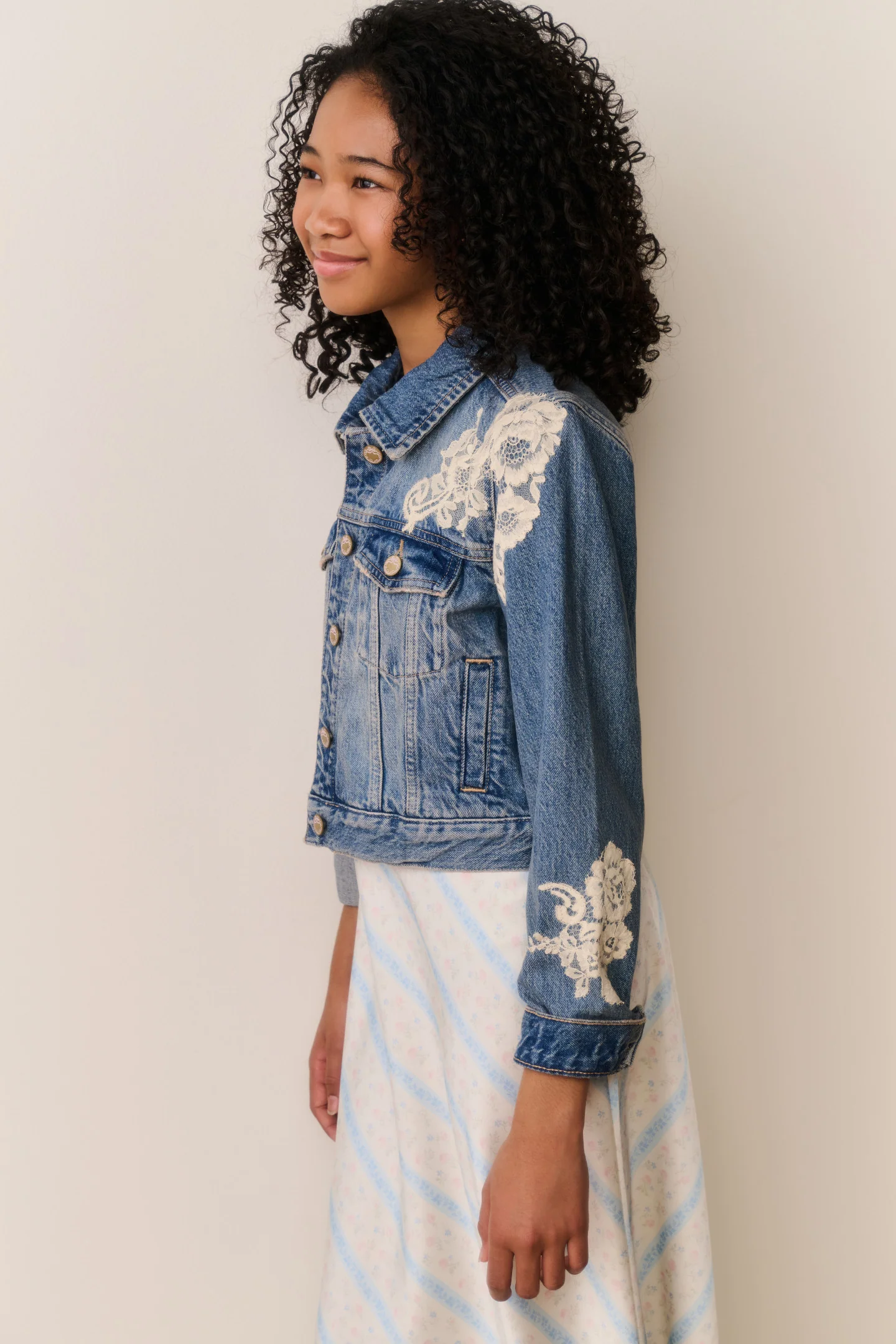 Jaqueta de Denim Tween Lavina