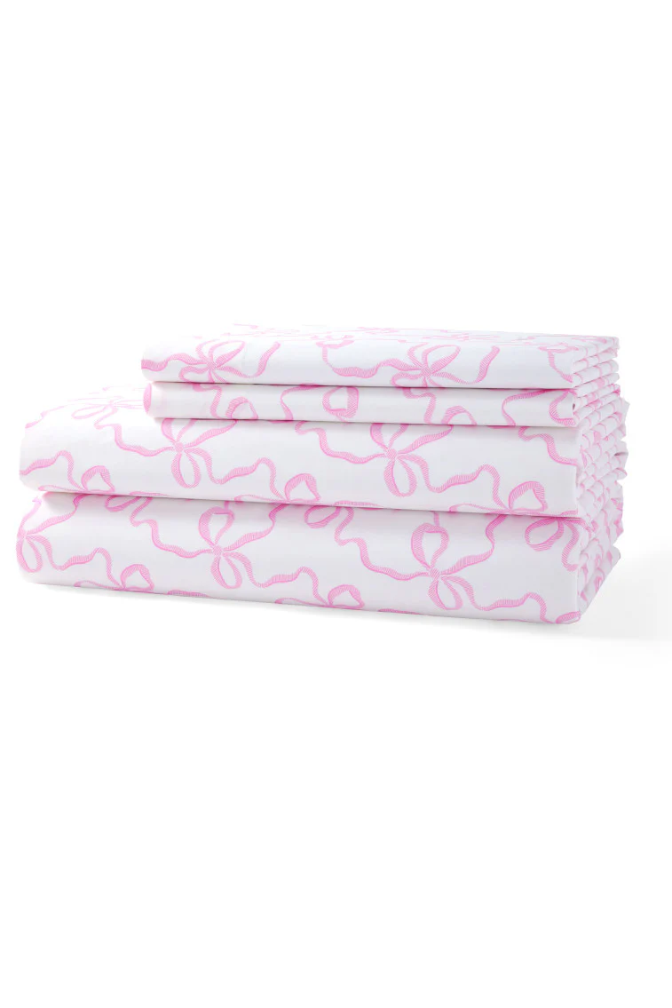 Conjunto de Lençóis de Algodão Estampado