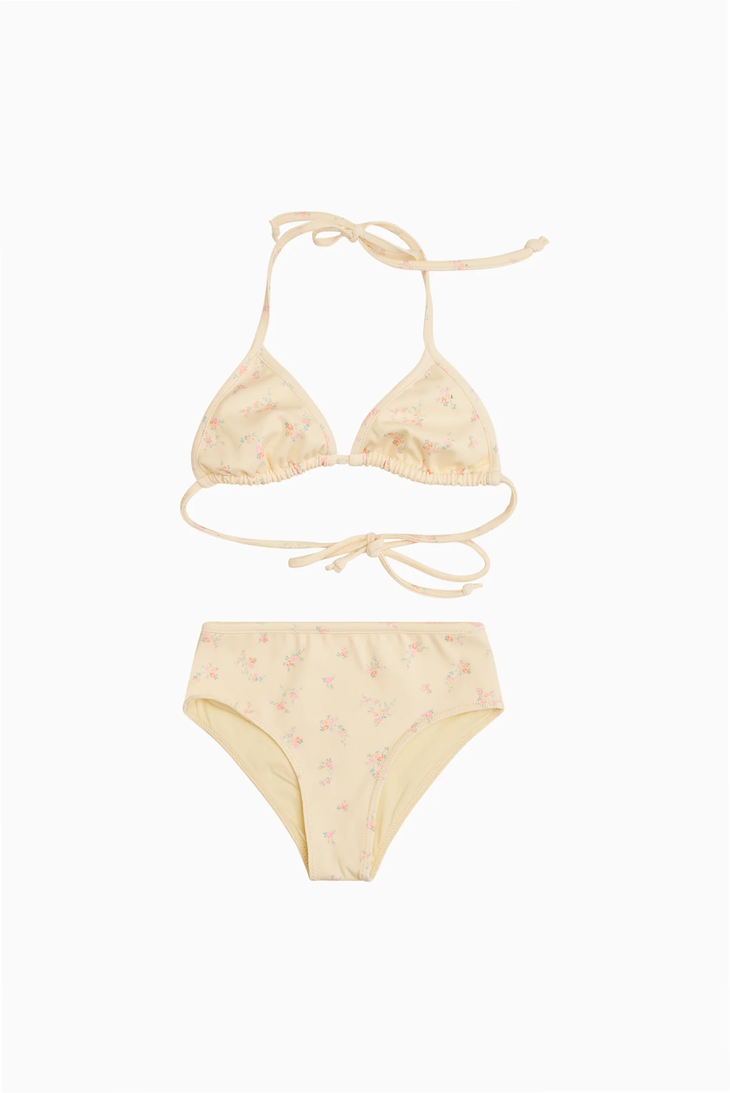 Biquíni Finnie Estampado Floral Fofo para Meninas Pequenas