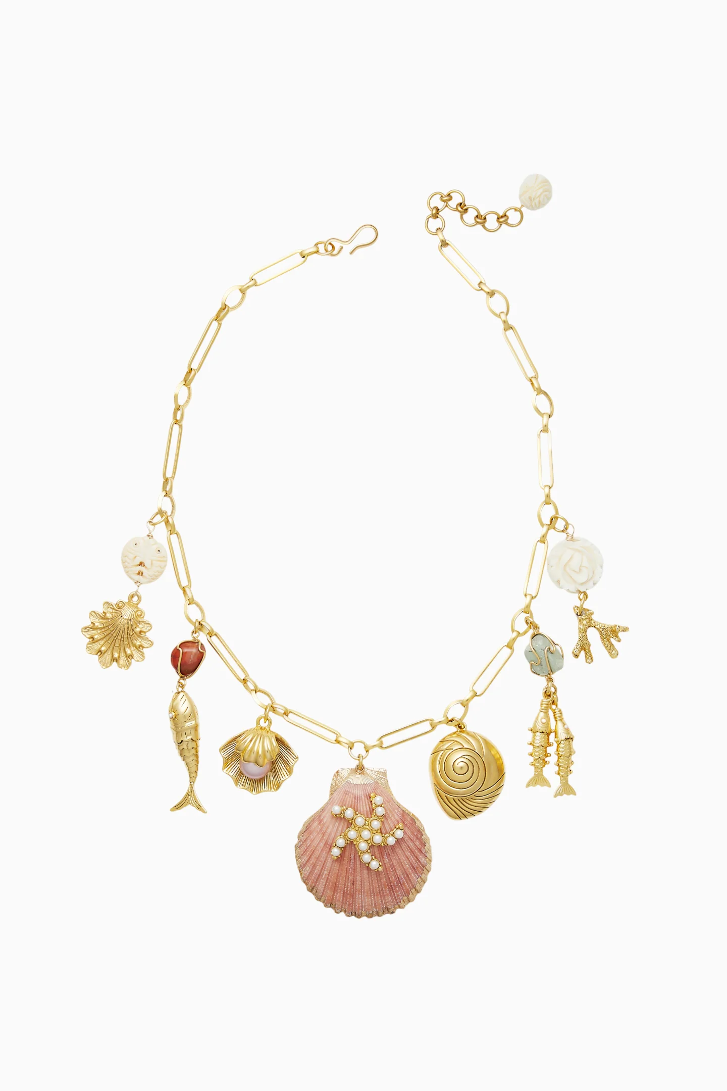 Colar de Concha Montauk Brinker+Eliza