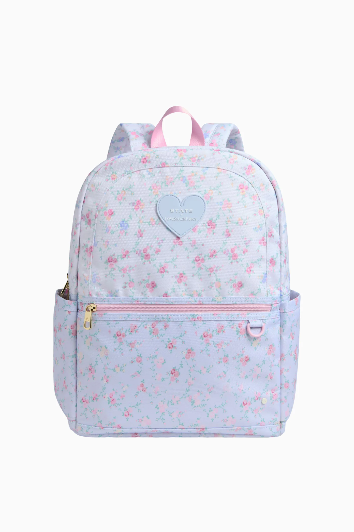 Mochila de Dupla Bolsa com Bolso Frontal STATE x LoveShackFancy com Estampa Floral Kane