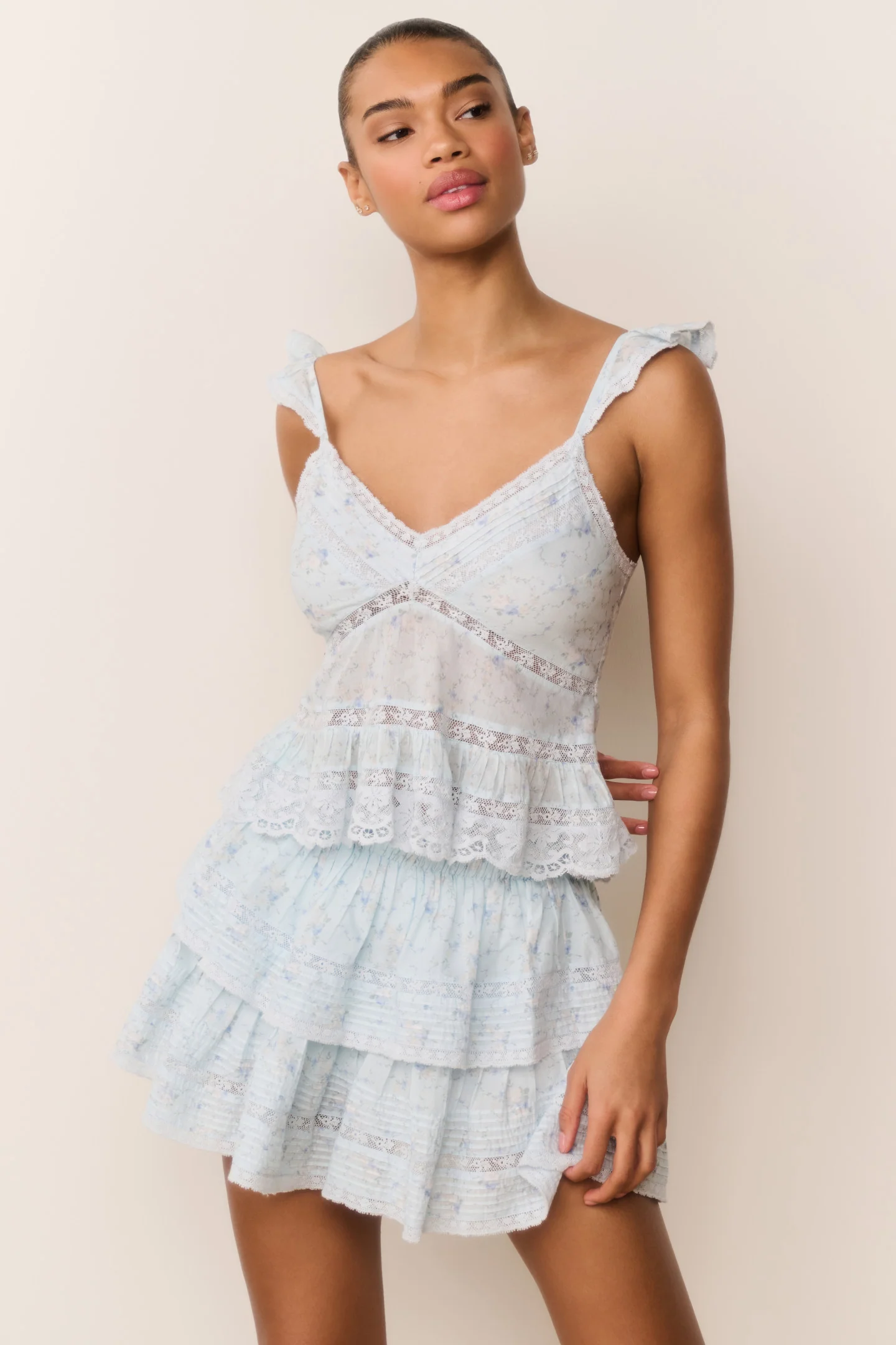 Blusa de Algodão com Estampa Floral Lainie