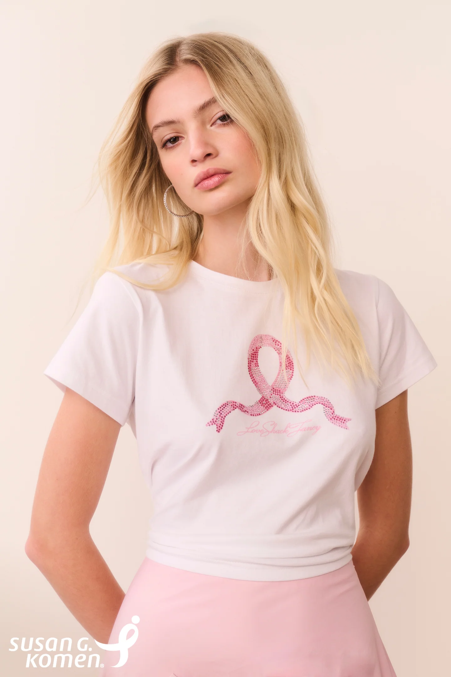 Camiseta de Conscientização sobre o Câncer de Mama