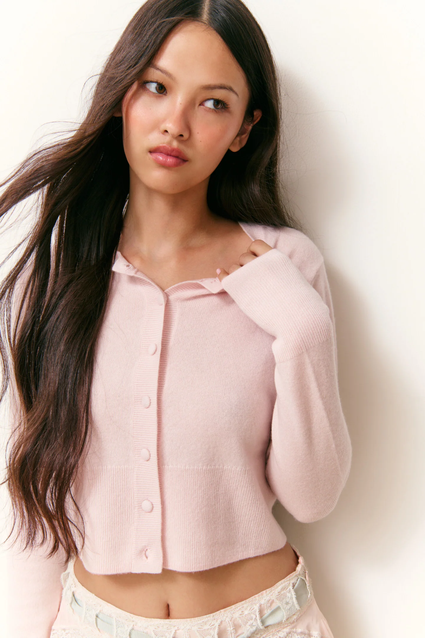 Cardigã Adeanne de Cashmere Macio