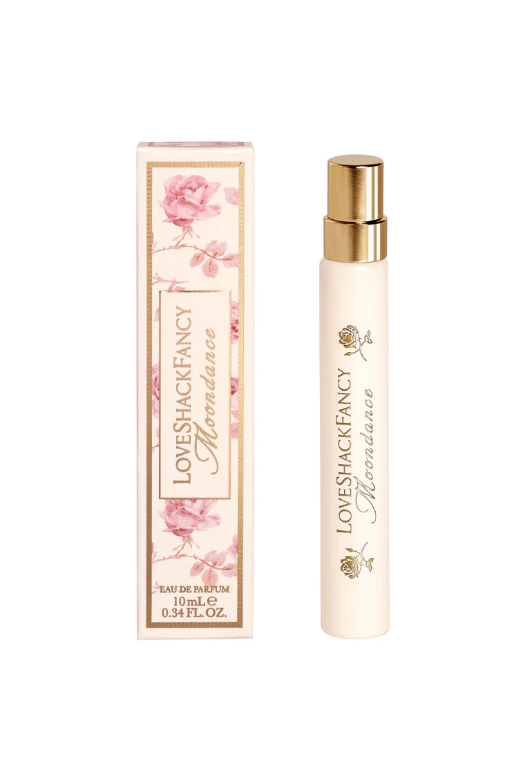 Moondance Eau de Parfum Spray de Viagem com Rosa Veludo e Sândalo