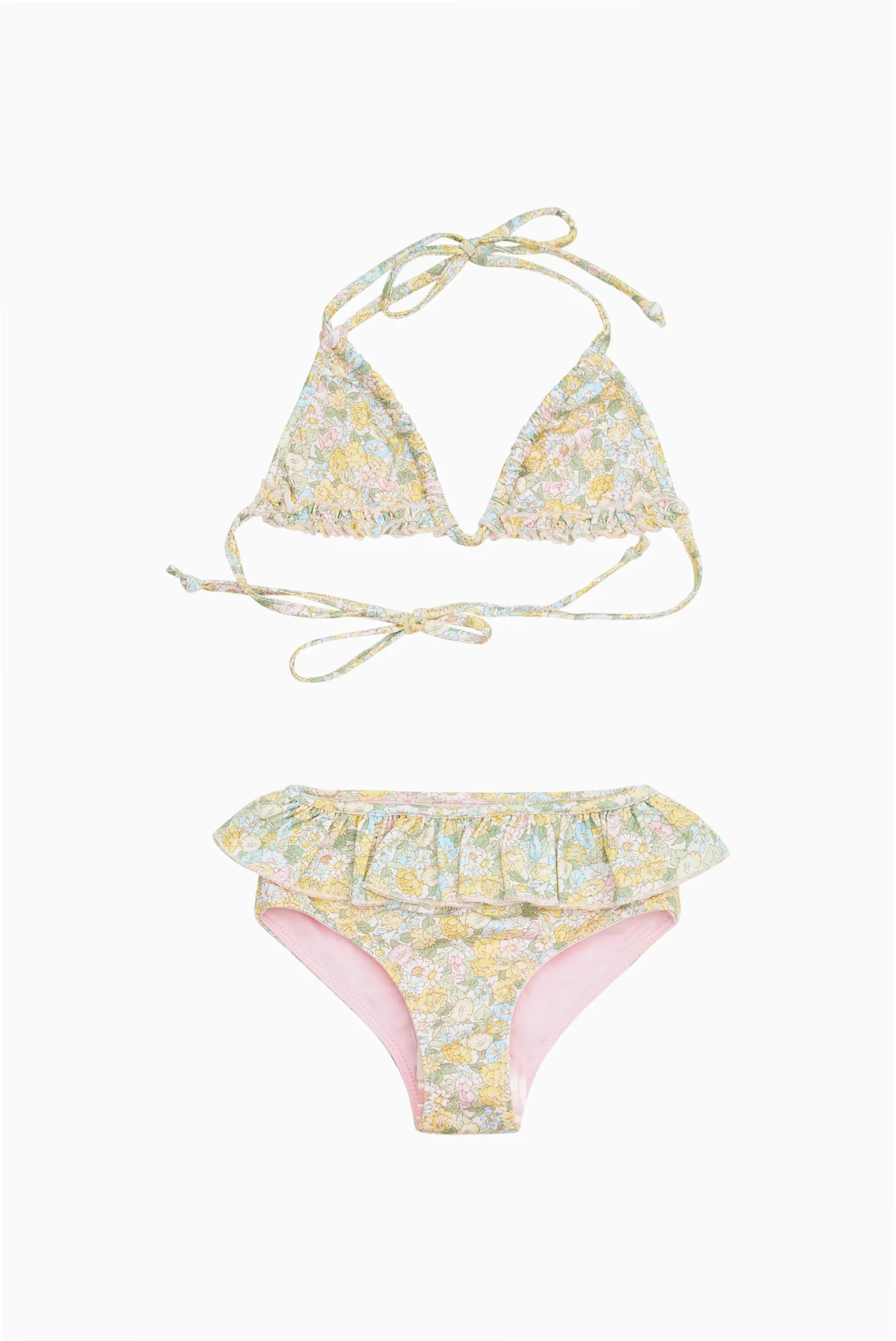Feito com Tecidos Liberty Bikini para Meninas Pequenas Harbor