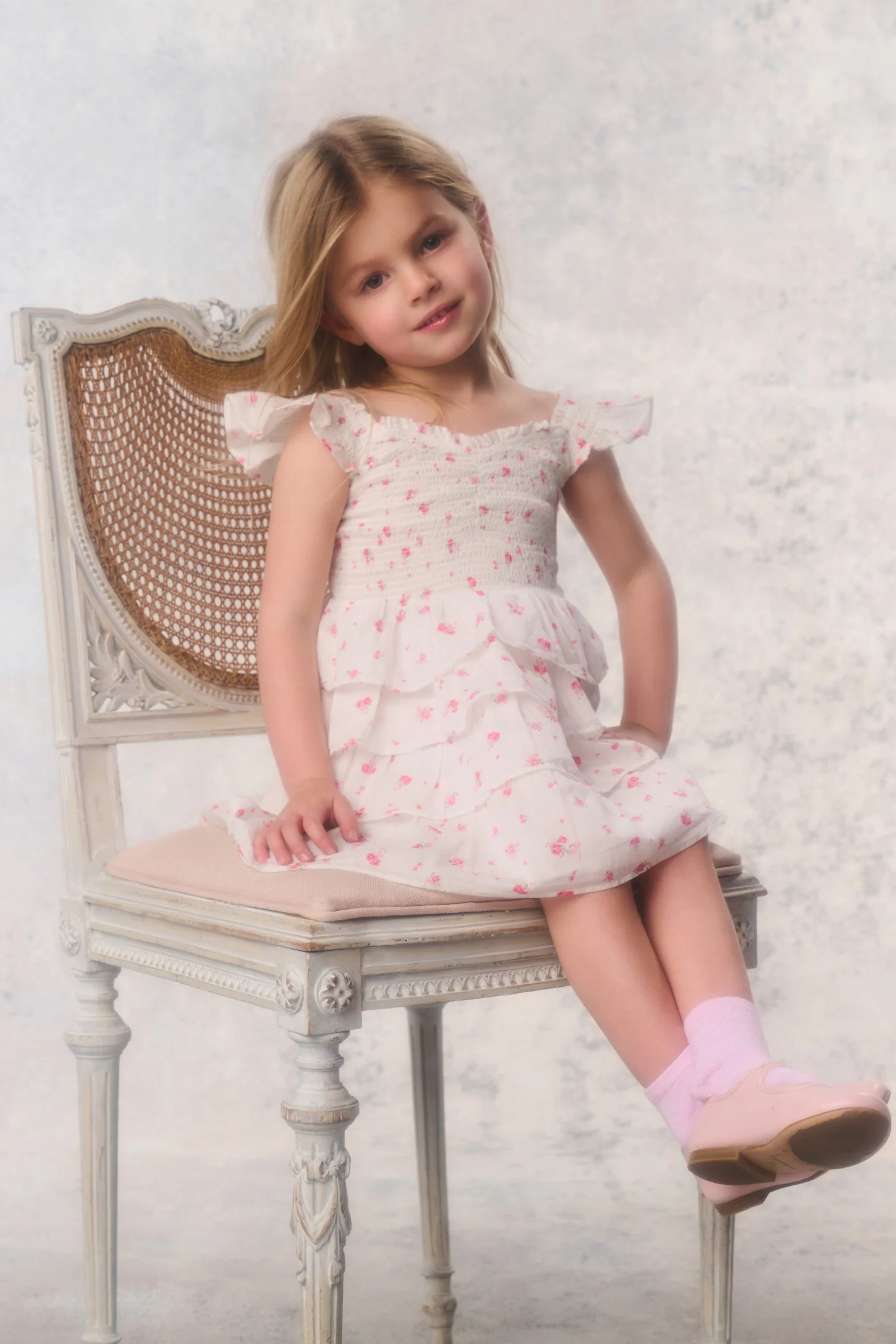 Vestido Mini Linoette Reedição para Meninas Pequenas