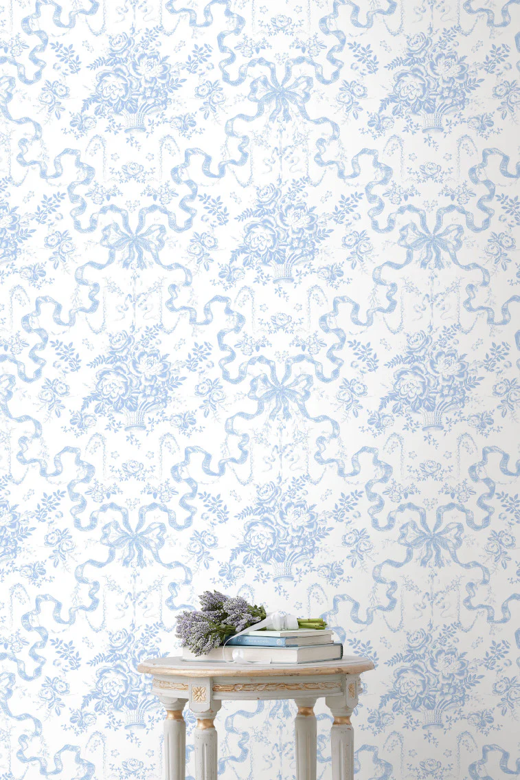 Papel de Parede Fairytale Toile Blissful Blue