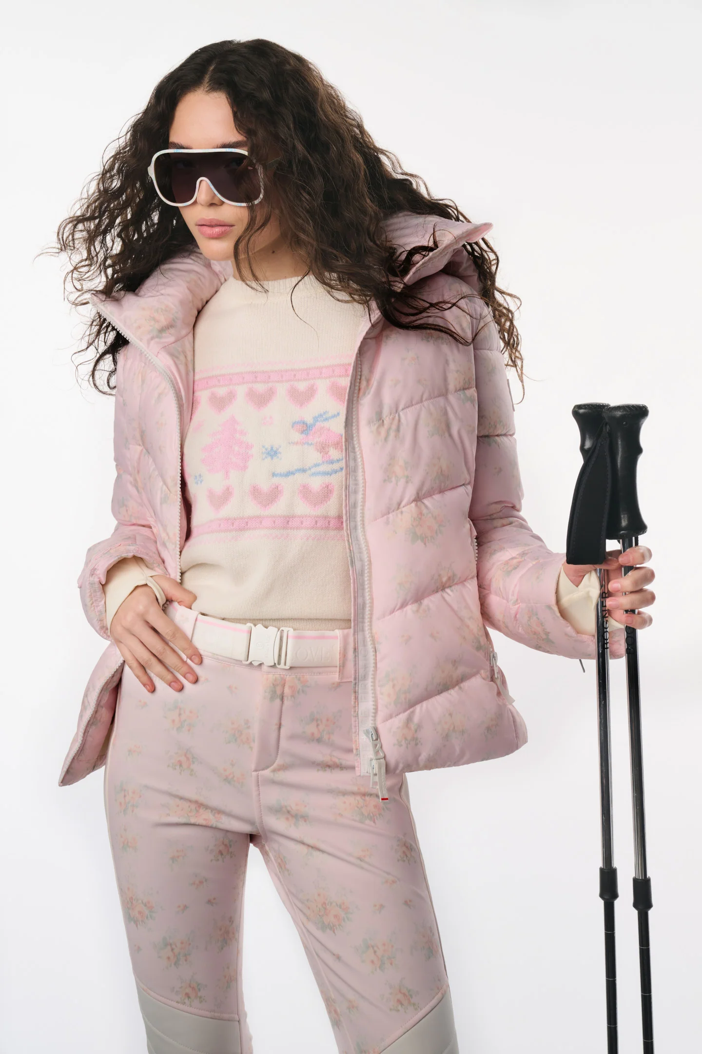 Jaqueta Exterior Saelly2 BOGNER FIRE+ICE x LoveShackFancy