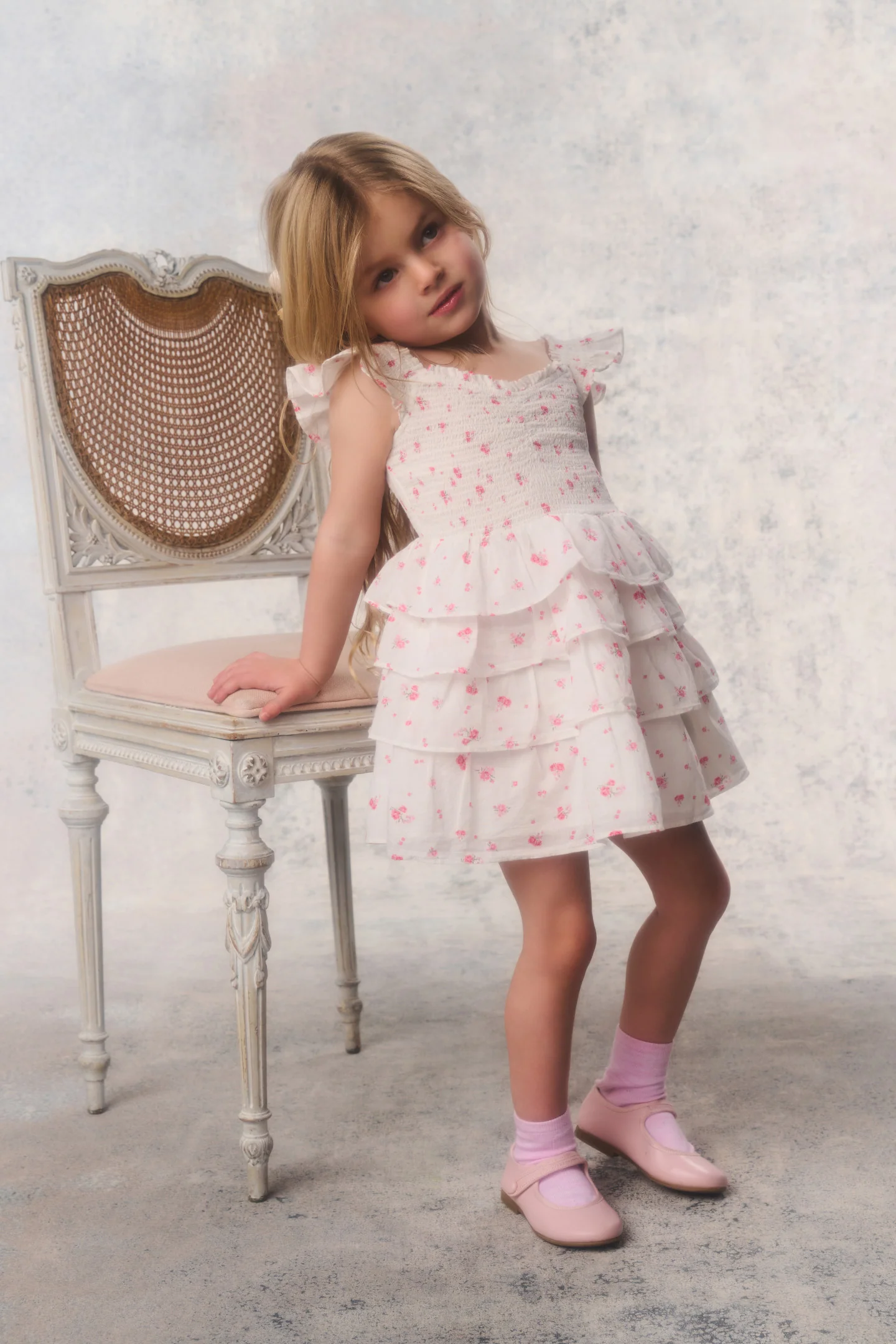 Vestido Mini Linoette Reedição para Meninas Pequenas