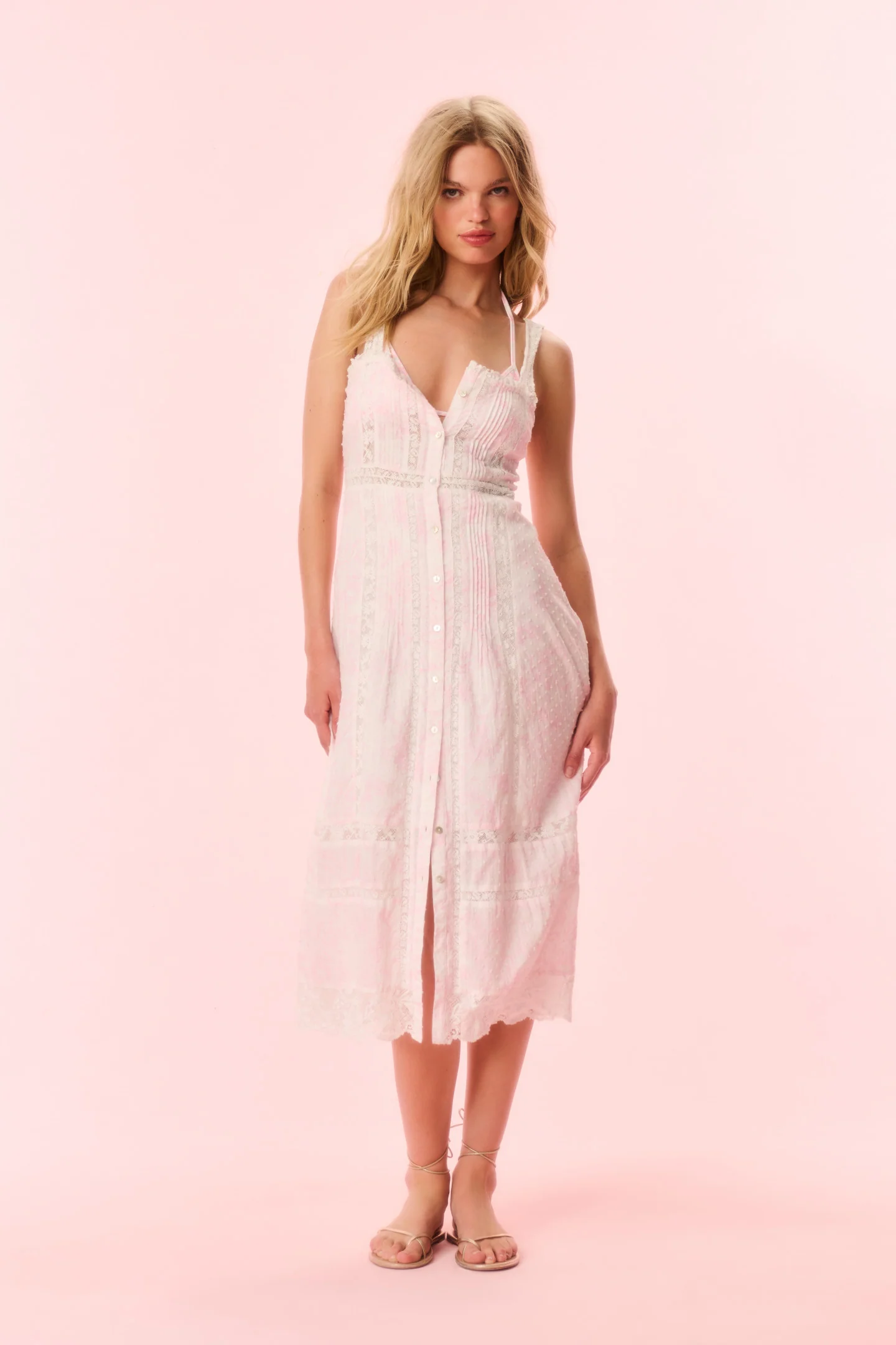 Vestido Midi de Algodão Judalon