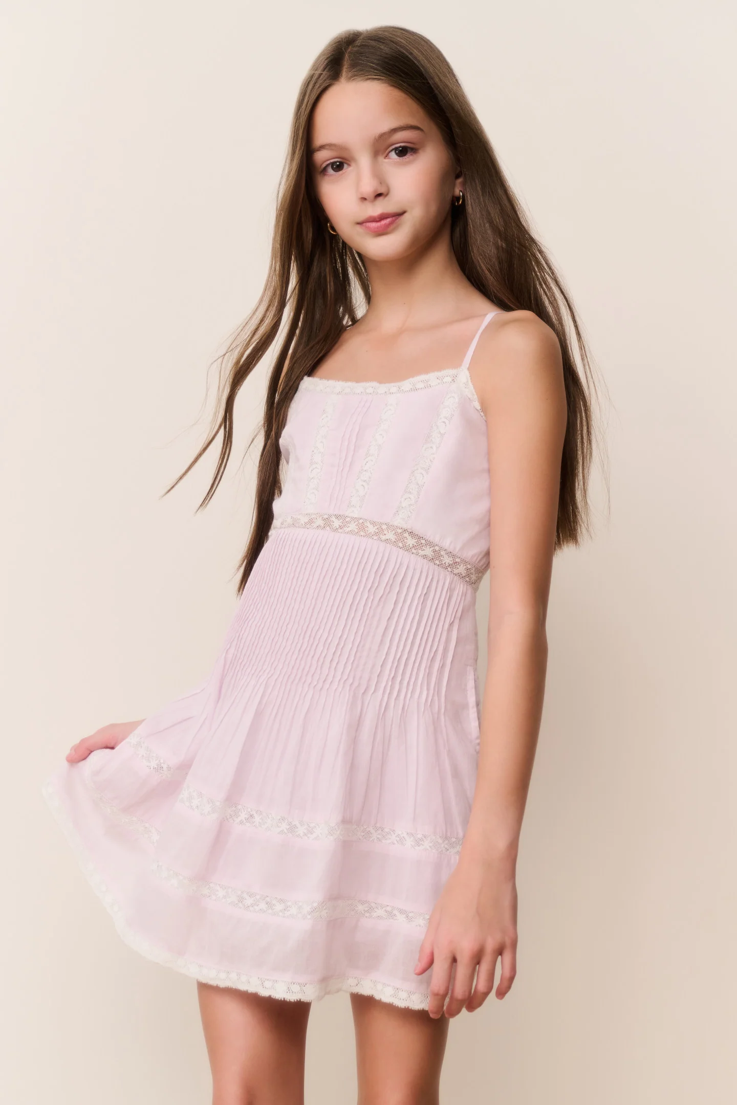 Vestido Mini de Algodão Tween Havrea