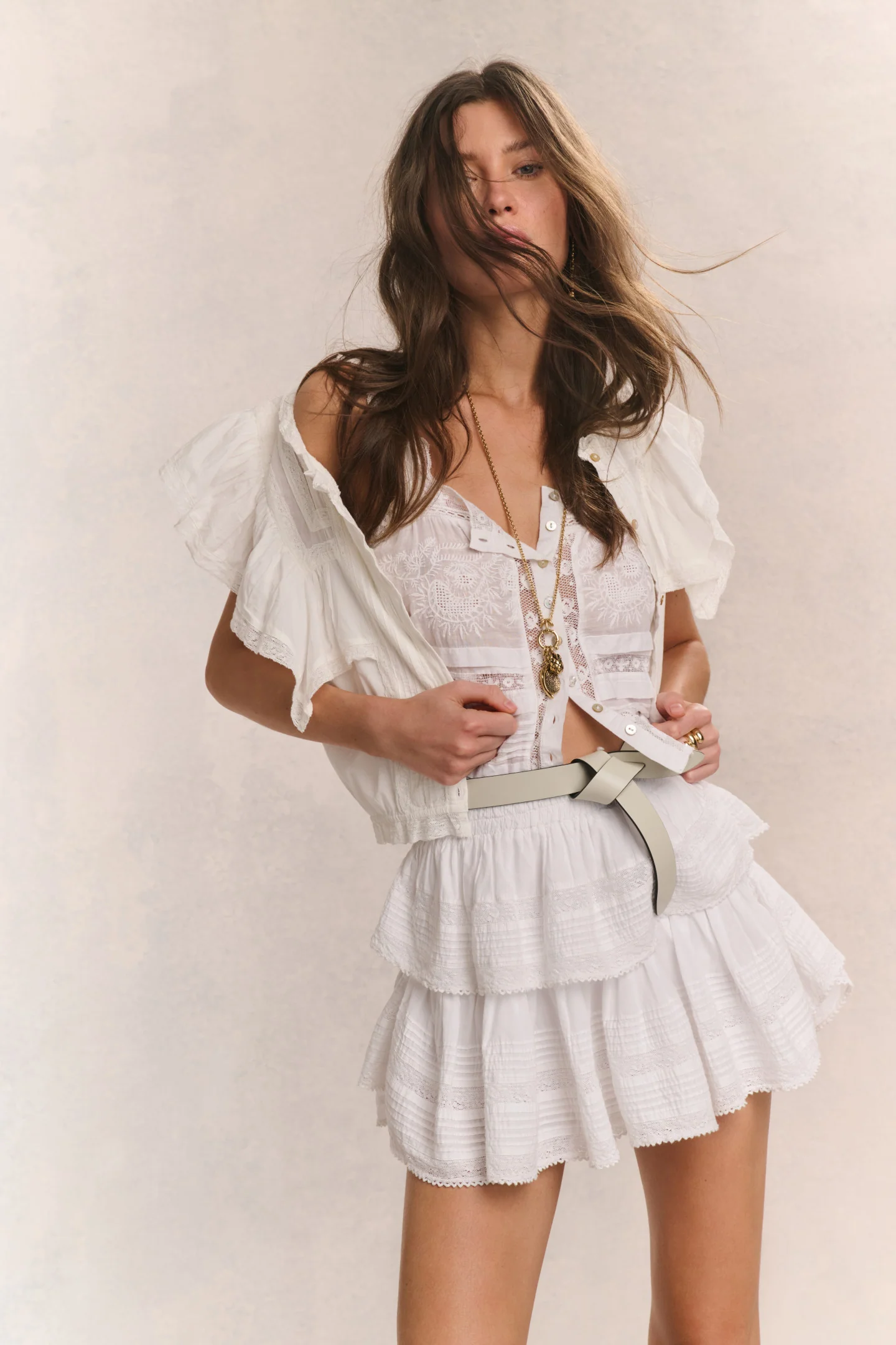 Saia Mini Ruffle Heritage