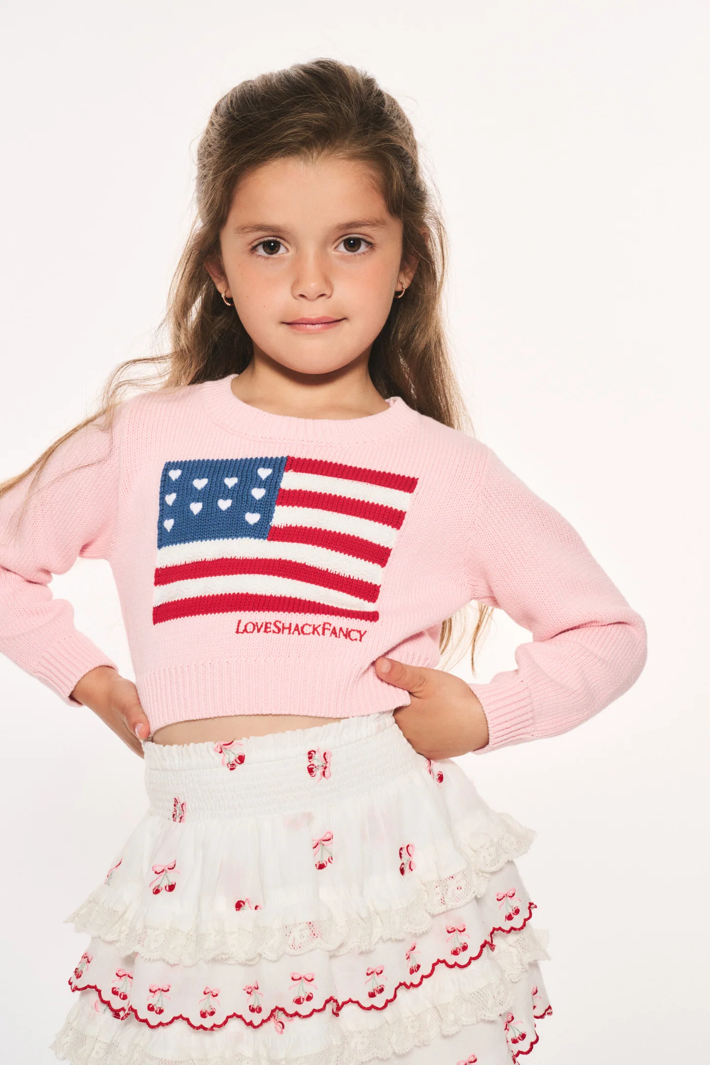 Pulôver com Bandeira Viennetta para Meninas