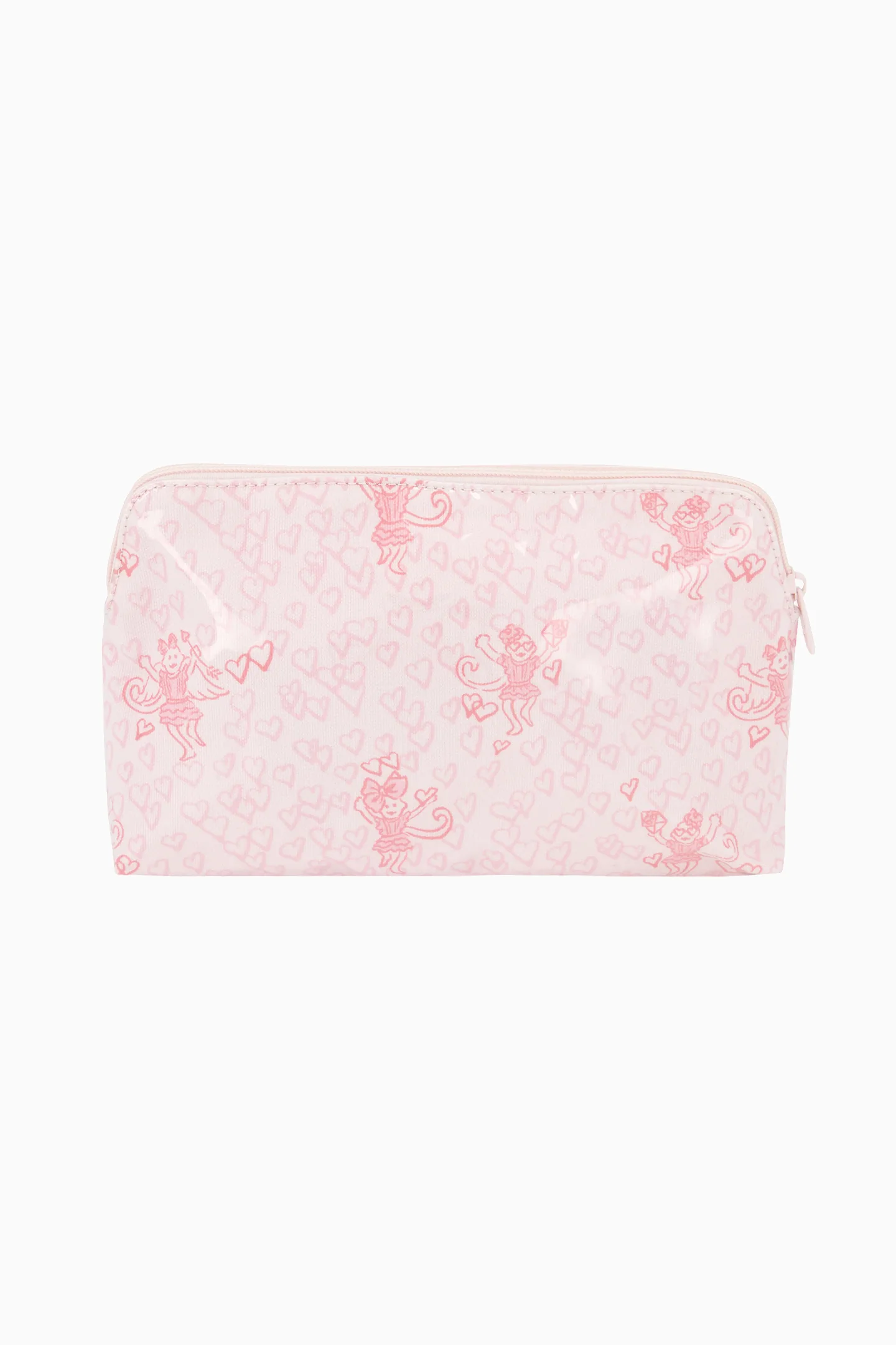 Bolsa de Maquiagem Grande LoveShackFancy x Roller Rabbit