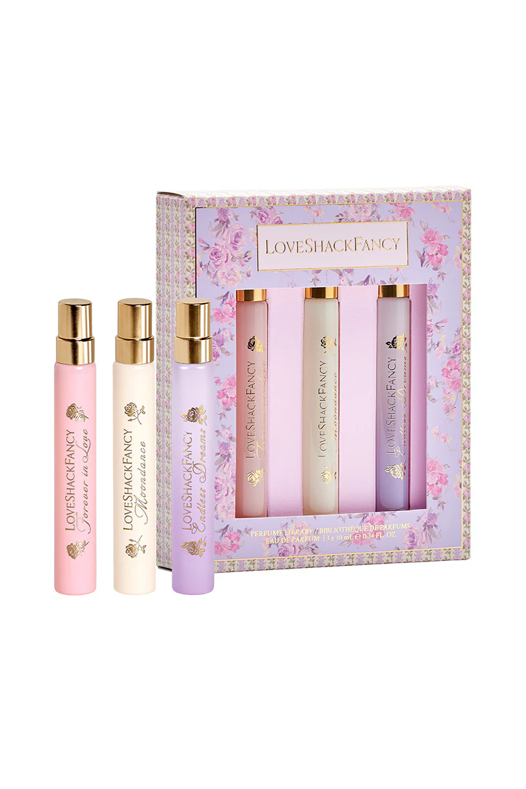 Conjunto de Presente com Spray de Viagem para Perfume